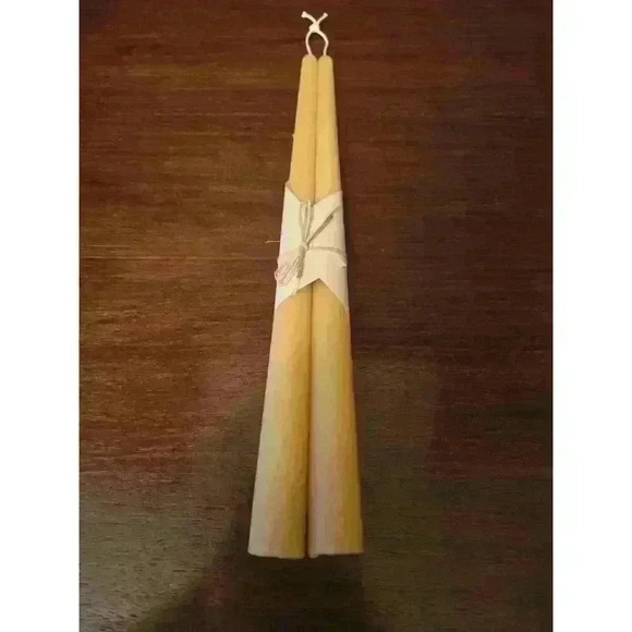 Handmade  Beeswax Candles - Taper: Smooth - Picture 2 of 4